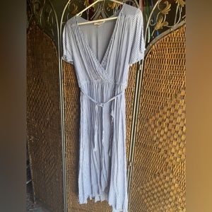 Love Delirious Ladies Blue/White Stripe Dress Size XL